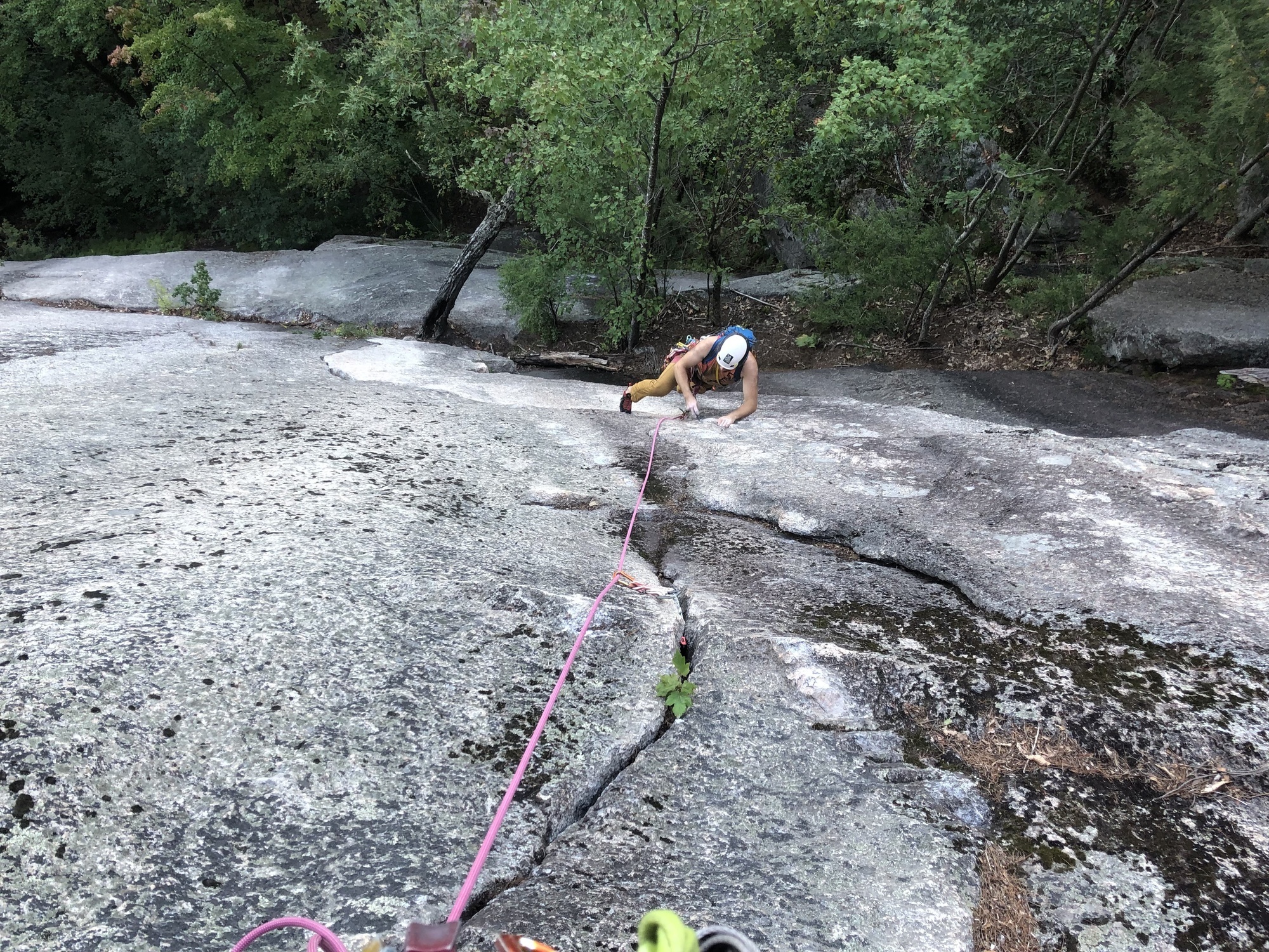 Upper part of Bombardment, note the textbook nut placement. It's easy