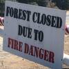 The Angeles National Forest was closed until September 22nd due to extremely high fire danger.