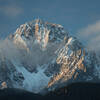 A telephoto of Mt. Sneffels North Face, taken 10/2/2021.