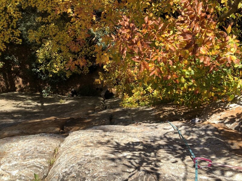 Rock Climb Blue Biner, Red River