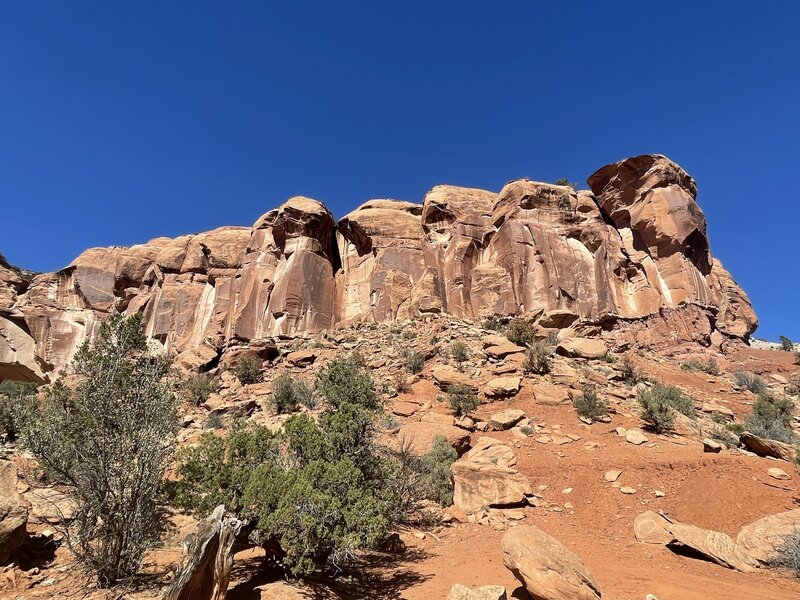 Rock Climbing in Bikini Buttress Area, Grand Junction Area