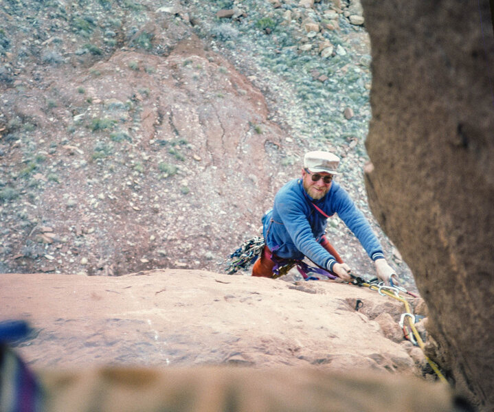 Rock Climb Milk Crates From Hell, Southeast Utah