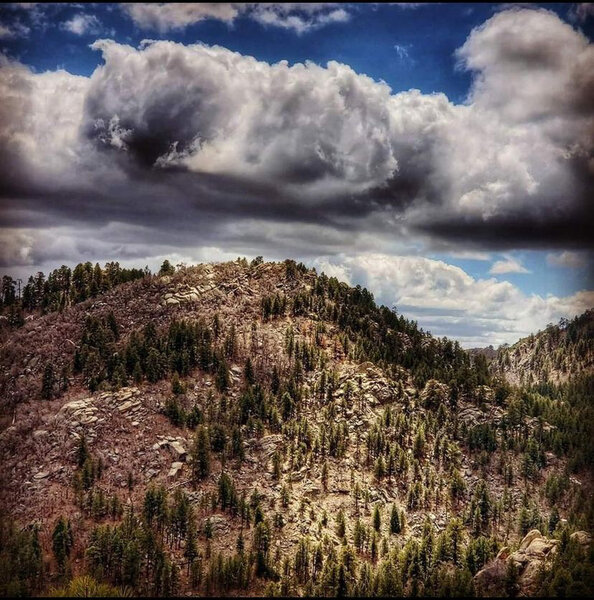 Climbing in Hualapai Mountains, Northern Arizona