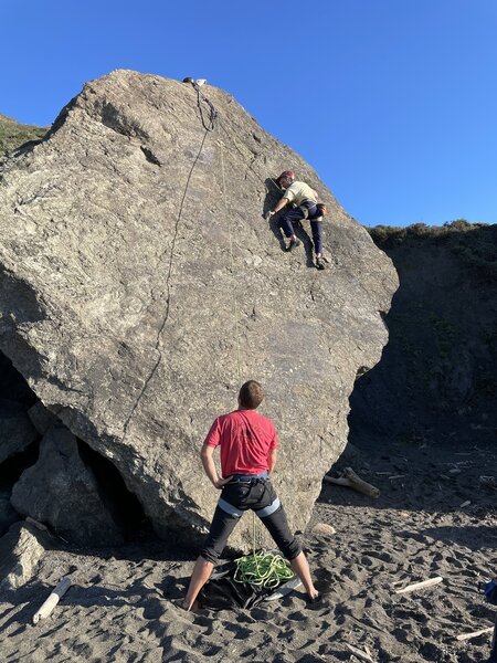 Rock Climb Blood Diamond, San Francisco Bay Area