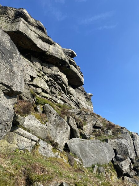 Rock Climb Undercut Crack, United Kingdom