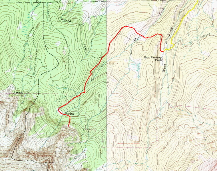 A rough map of the approach.