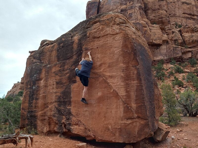 Bouldering in New Area 15pts, Grand Junction Area