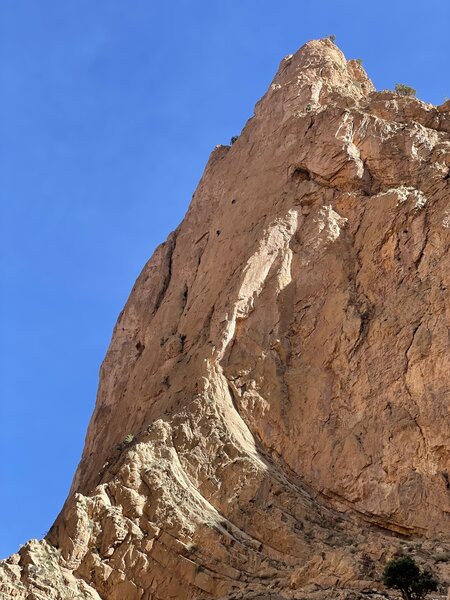 Rock Climbing in North Face, Taghia