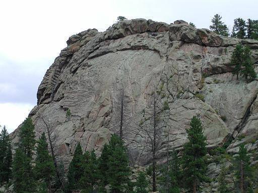 Labor Day, 2001: Arch rock has a great mix of sport and trad, along with all the other rocks at Elevenmile Canyon. Moderate crowds, even during the holiday weekend.