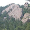 Fifth Flatiron from near Woods Quarry.