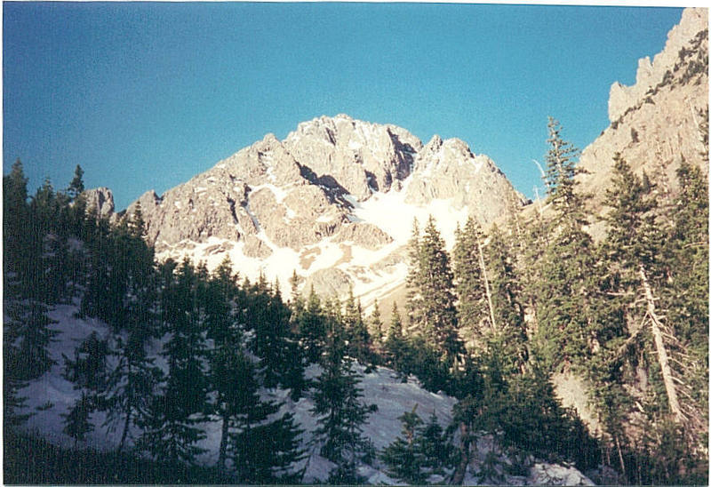 North face of Mt. Sneffels.