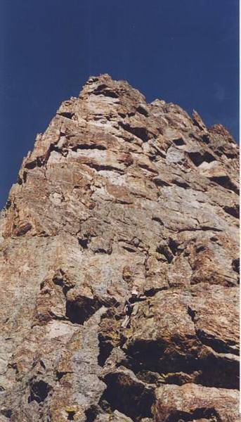 From the base.