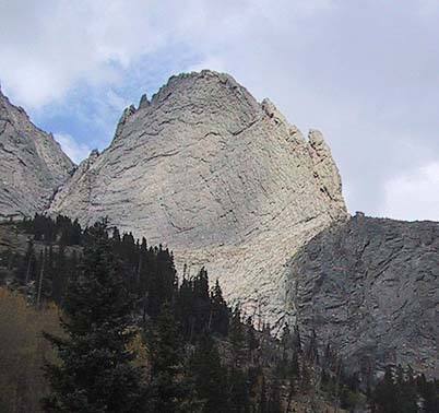 The west side of The Prow from the approach.