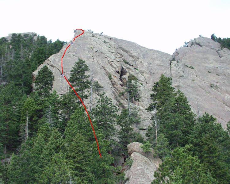 Taken from the summit of the Royal Arch, 6/28/2003