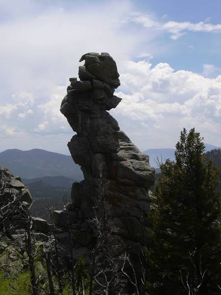 Lazy Squaw Spire.