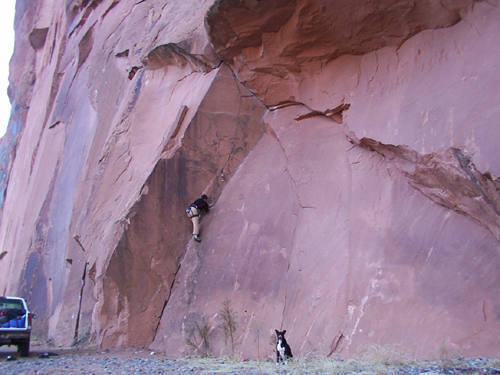 Ryan Sayers on the initial slab