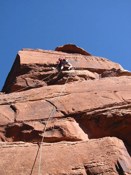 first ascent pic, taken by Fran Bagenal
