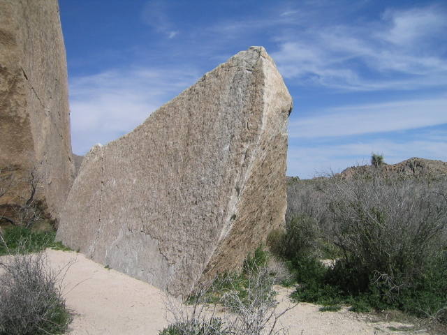 Shard Boulder (3-12-2004)