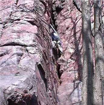 Tom Kasperski leading Kenosis on April 5, 2002.