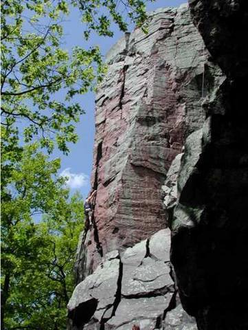 Unknown Climber on Brinton's Crack