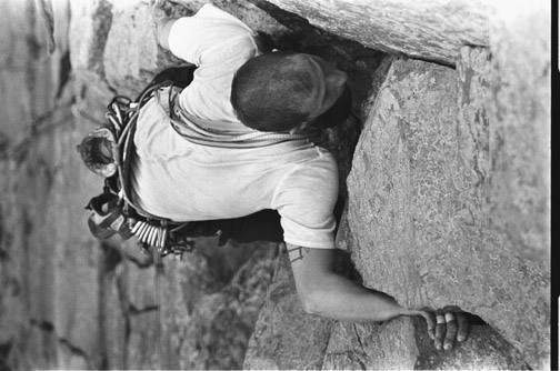Matthew on Lost Face. Photo by Russ Miller.
