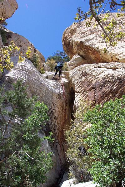 Even the raps off this route are gorgeous!