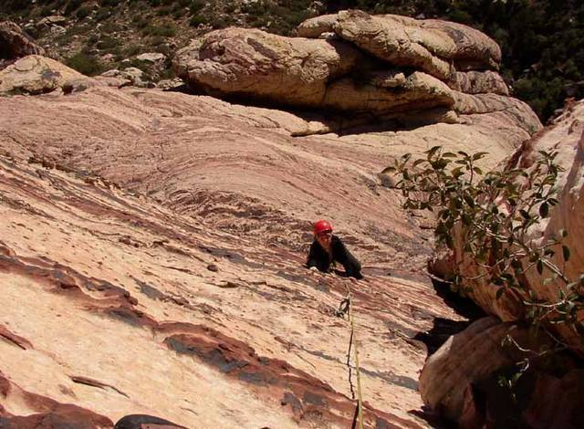 Looking down pitch 4 of Myster Z.