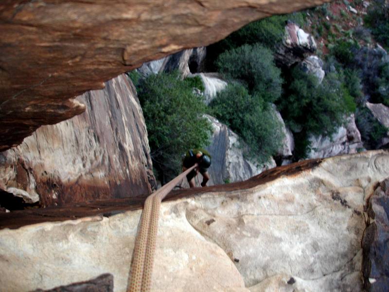 Jonny rapping from top of pitch 2 of Nadia's Nine.