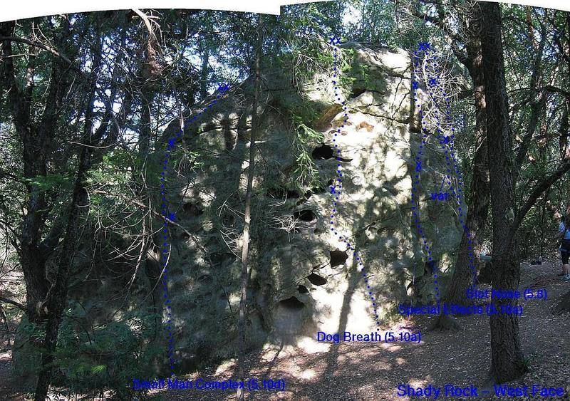 Rock Climb Small Man Complex, San Francisco Bay Area