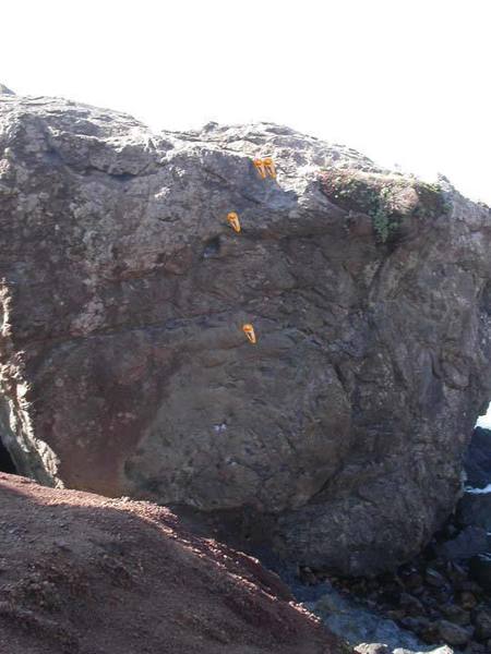 Peeper's Rock with useable bolts. I don't count the rusty 1/4"ers around the corner as useable!