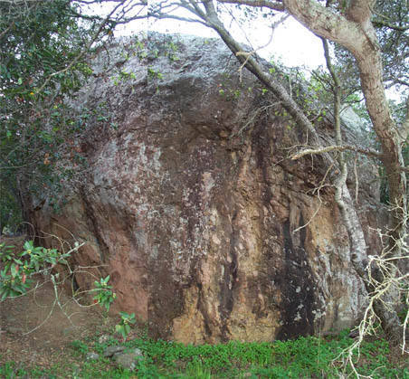 This is the eastern face of the Potato.