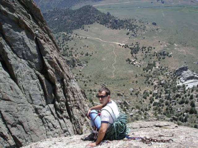 what a blast, this is from the top looking across the whole city.