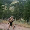 Trail running and bouldering are popular activities on the lower part of the Mount Sanitas Trail