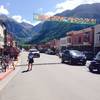 Just a hop over the hill from one iconic mountain town to another. Michelle celebrates her arrival in Telluride!