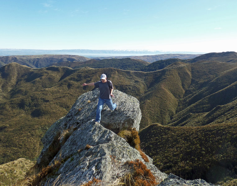 Silver Peaks Track Hiking Trail, Dunedin, New Zealand