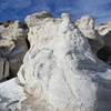 Paint Mines Park white formations