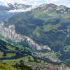Glacial Landscapes - The Lauterbrunnen Valley seen from Männlichen, Switzerland