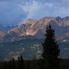 Mountain sunbeam from Gore Range Trail