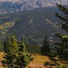 The Gore range across the valley