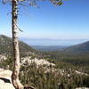 Looking toward South Lake Tahoe on the TRT