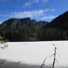 Lake Angeles is a little icy!