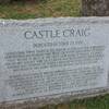 Castle Craig plaque