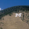 The College "M" from the The College M Trail.