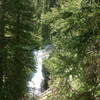 Waterfall heading up toward Jerome Rock Lakes