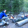 Camping at Upper Park Creek