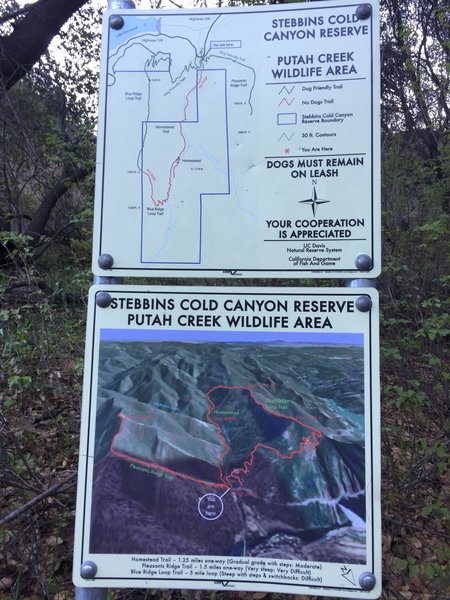 Homestead-Blue Ridge - Stebbins Cold Canyon Reserve Area