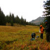 Sourcing water on the Knox Lake Trail.