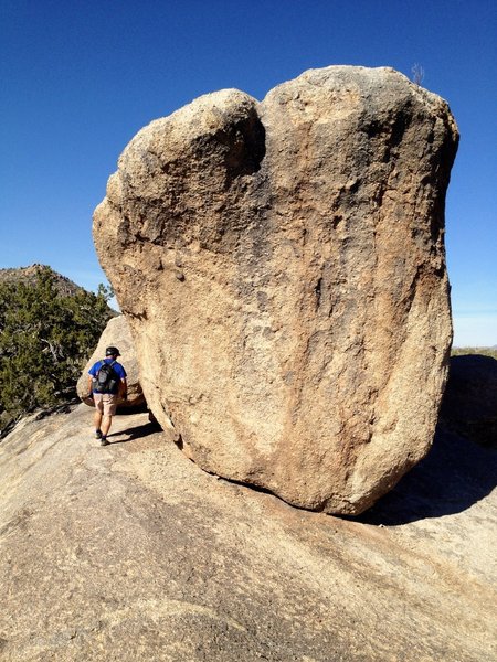 Balanced Rock, up close and personal