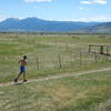 Enjoyable running on the Mesa Reservoir Trail