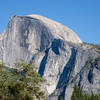 Half Dome from the Lower Yosemite Falls Trail.